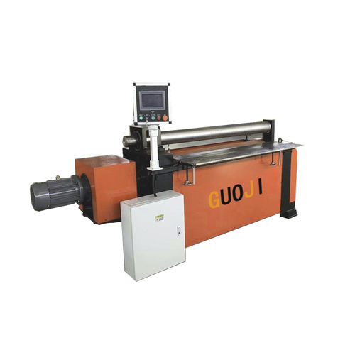 Rouleuse à 2 rouleaux - GJW10-3X2000 - Nantong Guoji Machinery Equipment Co.,Ltd. - hydraulique / automatique / CNC