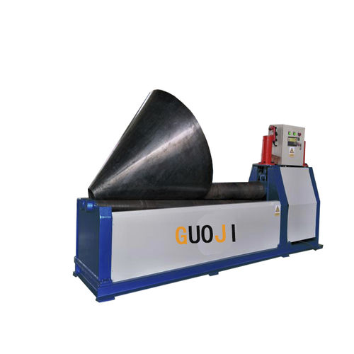 Rouleuse à 4 rouleaux - GJWZ-8X2000 - Nantong Guoji Machinery Equipment Co.,Ltd. - hydraulique / avec panneau de contrôle mobile / conique