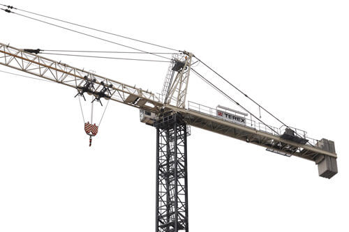 Grue fixe - SK 575-32 - TEREX CRANES - à tour / pour chantier / pour applications minières