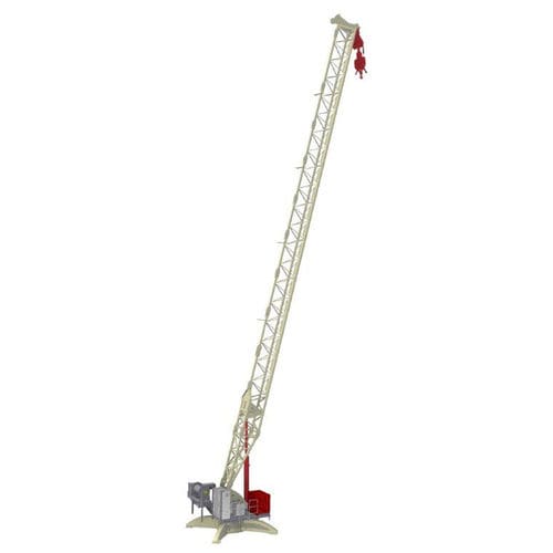 Grue fixe - CDK 100-16 - TEREX CRANES - à flèche relevable / à tour / derrick
