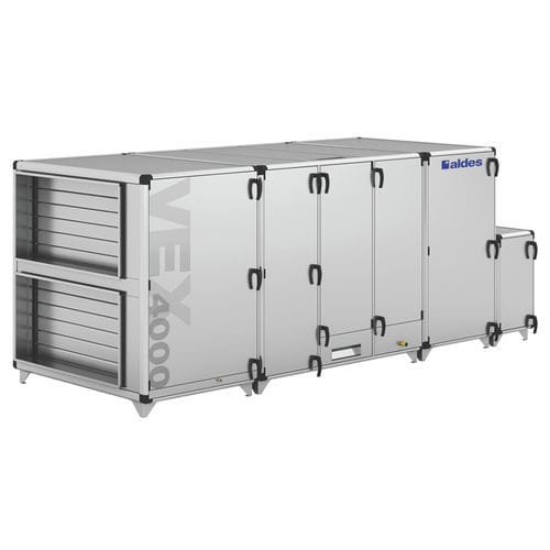 Unité de ventilation à récupération de chaleur - VEX4000 - Aldes - centralisée / à échangeur rotatif / à haut rendement