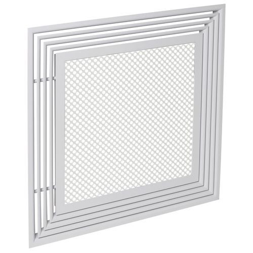 Diffuseur d'air carré - ALD 610 K - Aldes - mural / de plafond / double