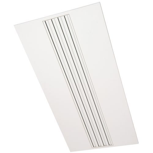 Diffuseur d'air à section rectangulaire - LINED® TP - Aldes - mural / de plafond / vertical