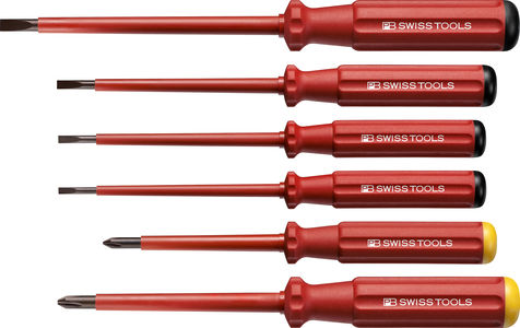 Tournevis isolé - PB 5542, PB 5550 CBB - PB Swiss Tools ( Shanghai) Trading Co.,Ltd - plat / Phillips / en acier