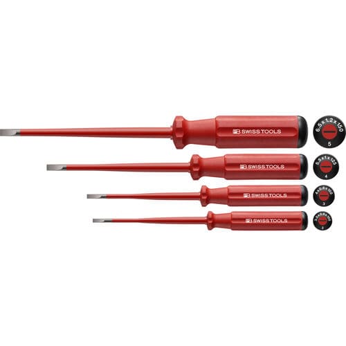 Tournevis plat - PB 5538 SL - PB Swiss Tools ( Shanghai) Trading Co.,Ltd - isolé / en acier