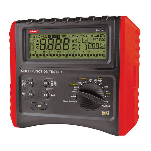 Testeur d'impédance - UT590 series - UNI-TREND TECHNOLOGY (CHINA) CO., LTD. - d'ordre de phases / de courant résiduel / de tension
