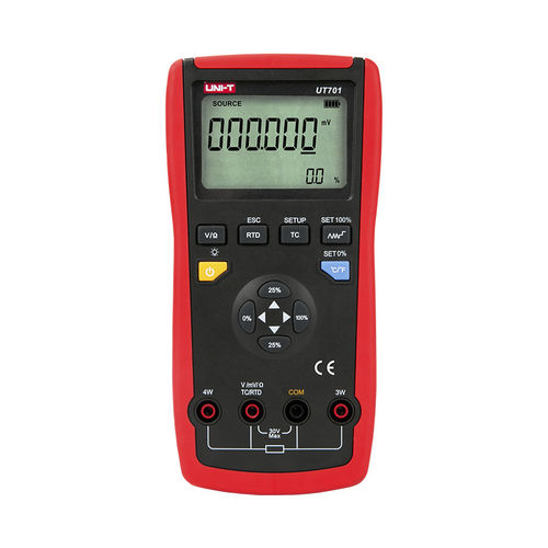 Calibrateur de température - UT701  - UNI-TREND TECHNOLOGY (CHINA) CO., LTD. - pour thermocouple / pour capteur RTD / portable