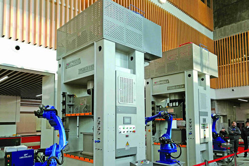 Presse servo-hydraulique - YGMK series - Yangli Group Co., Ltd. - à compression / à cadre