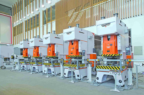 Presse électromécanique - CP1 series - Yangli Group Co., Ltd. - contrôlée par PLC / numérique / avec chargement/déchargement frontal