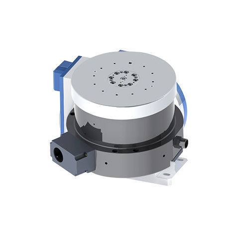 Table rotative entraînée par moteur - DZGD-200A7 - Guangzhou Haozhi Industrial Co., Ltd - verticale / pour l'usinage de matériaux / à entraînement direct
