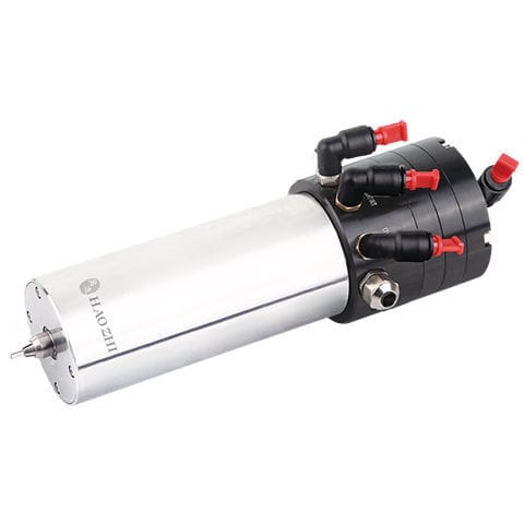 Électrobroche d'usinage - DQF-200E - Guangzhou Haozhi Industrial Co., Ltd - pour détourage de circuits imprimés / de perçage / motorisée