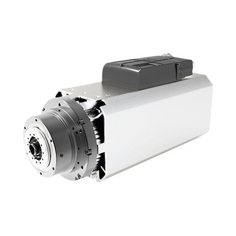 Électrobroche d'usinage - DGZMG-07124/14.4-KPWCS - Guangzhou Haozhi Industrial Co., Ltd - motorisée / HSK / lubrification à la graisse