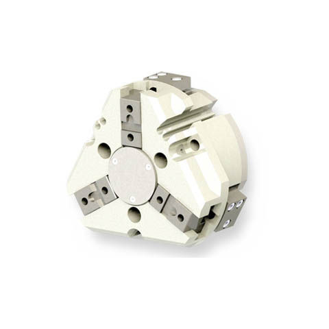 Pince de préhension pneumatique - DQZBP-80／8 - Guangzhou Haozhi Industrial Co., Ltd - parallèle / à 3 mâchoires / compacte