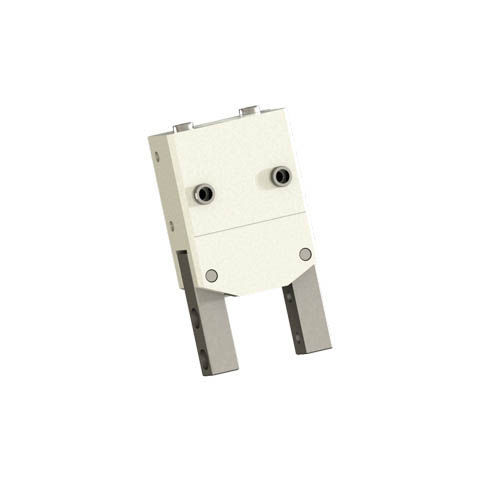 Pince de préhension pneumatique - DQZAJ01-50-2／15 - Guangzhou Haozhi Industrial Co., Ltd - angulaire / à 2 mâchoires / de précision