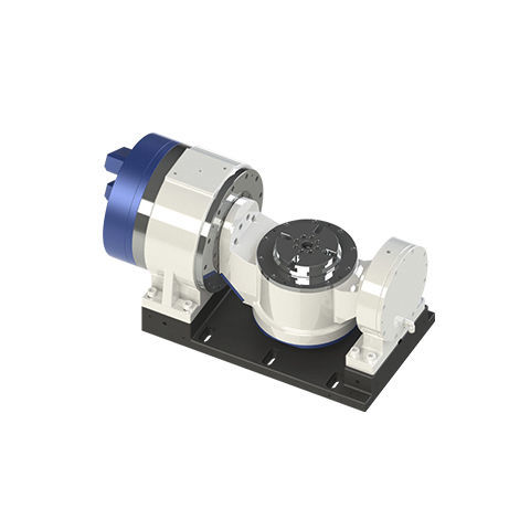 Table rotative entraînée par moteur - DZDC series - Guangzhou Haozhi Industrial Co., Ltd - verticale / inclinable / pour l'usinage de matériaux
