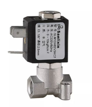 Électrovanne à commande directe - SLM - SANLIXIN SOLENOID VALVE CO., LTD - 2/2 voies / normalement fermée / pour eau
