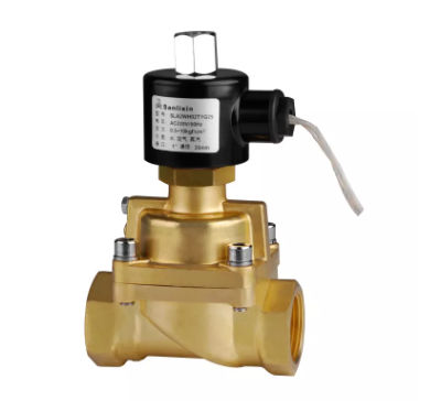 Électrovanne à commande assistée - SLA  - SANLIXIN SOLENOID VALVE CO., LTD - 2/2 voies / normalement ouverte / pour eau