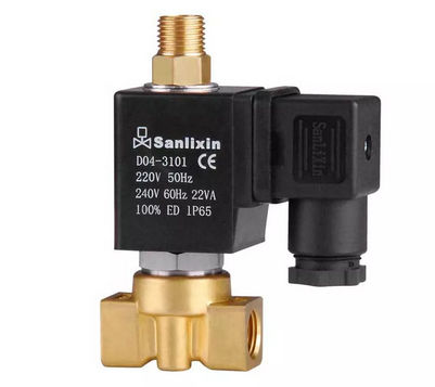 Électrovanne à commande directe - SLV - SANLIXIN SOLENOID VALVE CO., LTD - 3/2 / normalement ouverte / normalement fermée