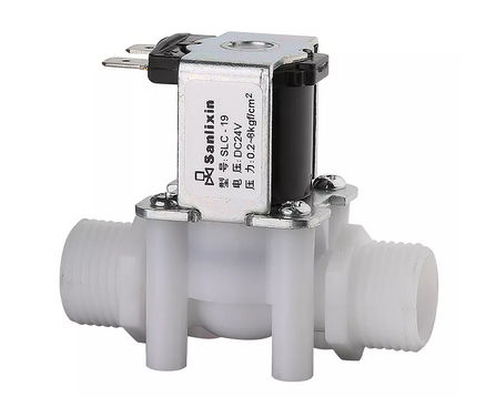 Électrovanne à commande directe - SLC  - SANLIXIN SOLENOID VALVE CO., LTD - 2 voies / normalement fermée / pour eau