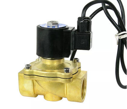 Électrovanne à commande directe - SLDF  - SANLIXIN SOLENOID VALVE CO., LTD - 2/2 voies / pour eau / filetée