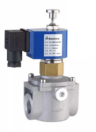 Électrovanne à action directe - SCFT  - SANLIXIN SOLENOID VALVE CO., LTD - 2 voies / NO / pour gaz