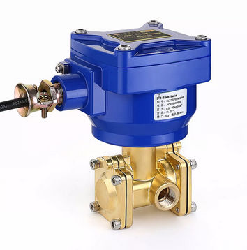Électrovanne à commande directe - SANLIXIN SOLENOID VALVE CO., LTD - 2 voies / pour gaz / IP65