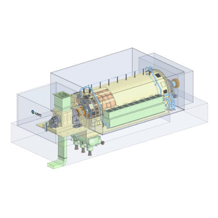 Groupe électrogène à gaz - Shanghai Electric Group Co., Ltd. - triphasé / en container / refroidi par eau