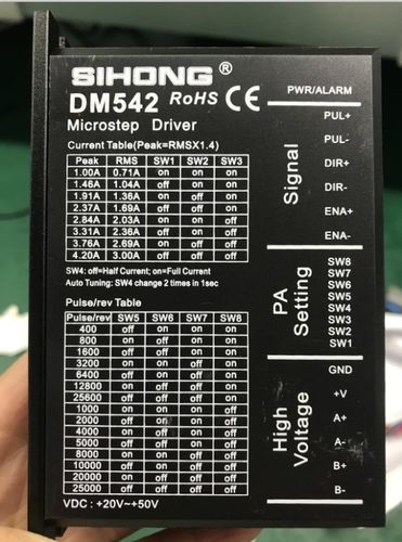 Commande de moteur pas à pas - DM542 - Shanghai Siheng Motor Co., Ltd - BLDC / pas à pas 2 phases