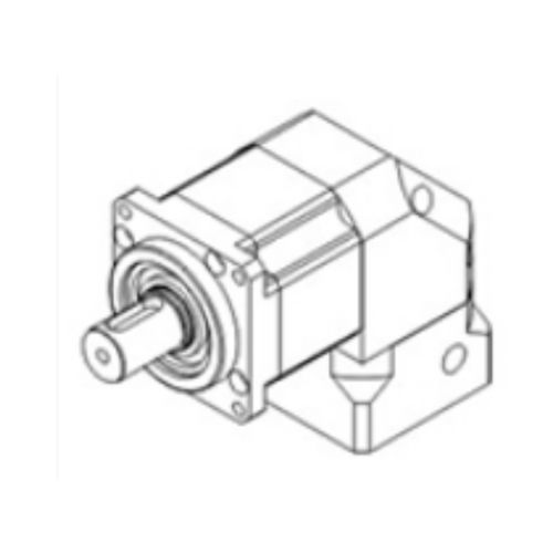 Réducteur planétaire - WPF42 series - Shanghai Siheng Motor Co., Ltd - orthogonal / à arbre creux / à bride
