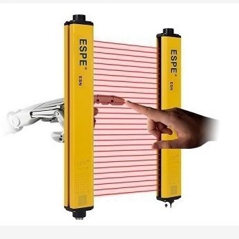 Barrière Immatérielle Réfléchissante Pepperl+Fuchs MLV12-54-2563/49/124 - Coupe-feu, IP67