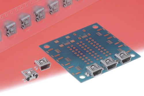 Connecteur de données - UX Series - Hirose Electric Europe B.V. - USB / PCB / CMS