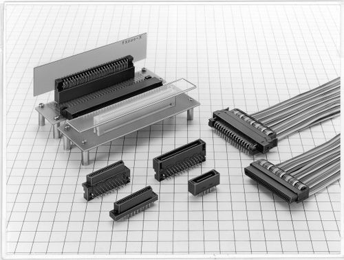 Connecteur de données - FX2 Series - Hirose Electric Europe B.V. - CMS / fil à carte / parallèle