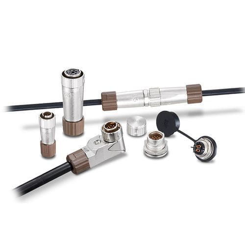 Connecteur circulaire - LF Series - Hirose Electric Europe B.V. - RF / jack / Ethernet