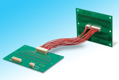 Connecteur de données - DF20 Series - Hirose Electric Europe B.V. - CMS / fil à carte / droit
