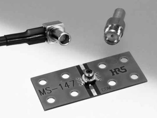 Commutateur unipolaire - MS-147 series - Hirose Electric Europe B.V. - à insertion / RF / DC