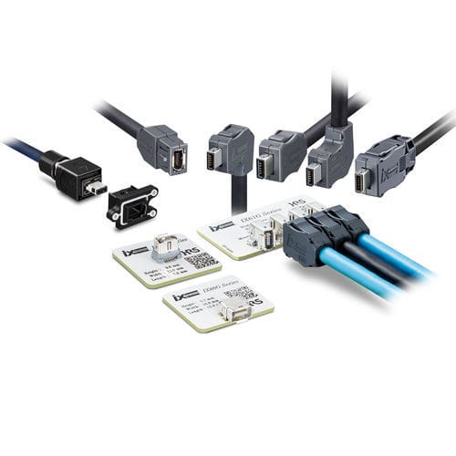 Connecteur de données - IX Series | ix Industrial™ - Hirose Electric Europe B.V. - RJ45 / Ethernet / CMS