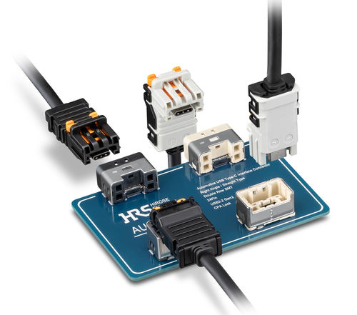 Connecteur pour l'industrie automobile - AU1 series - Hirose Electric Europe B.V. - de données / audio/vidéo / USB
