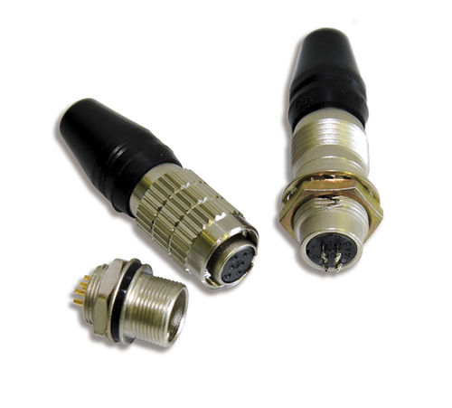 Connecteur audio/vidéo - HR25A series - Hirose Electric Europe B.V. - jack / circulaire