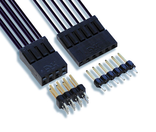Connecteur de données - A1/A2 series - Hirose Electric Europe B.V. - fil à carte / parallèle / droit