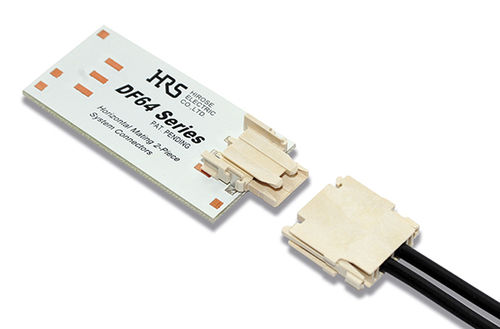 Connecteur fil à carte - DF64 series - Hirose Electric Europe B.V. - carte à carte / parallèle / à sertir
