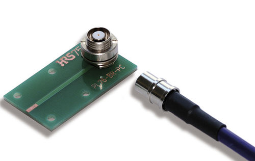 Connecteur de données - PL76 series - Hirose Electric Europe B.V. - coaxial / CMS / circulaire