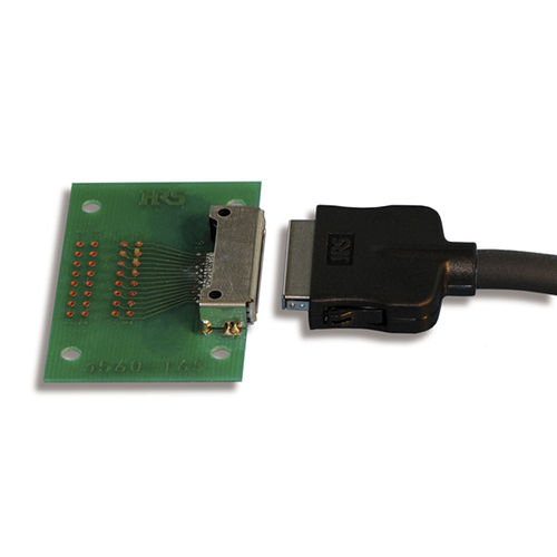 Connecteur RF - 3500 series - Hirose Electric Europe B.V. - DIN / CMS / rectangulaire