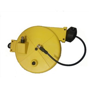 Enrouleur de câble de données - LRG58-25-FLAT-Y7 - lightcast - de câble audio / rétractable / fixe
