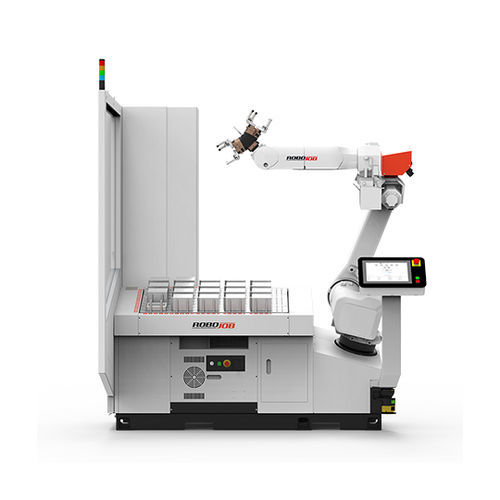 Cellule robotisée de chargement - Mill-Assist Essential - RoboJob - de déchargement / de fraisage / pour petites pièces