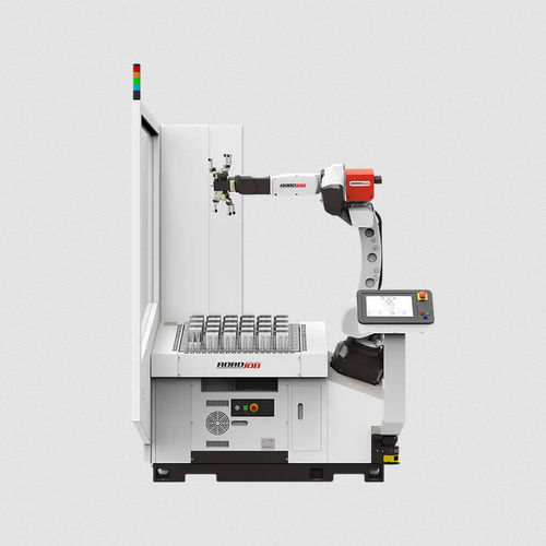 Cellule robotisée de déchargement - Mill-Assist Essential Mini - RoboJob - de chargement / d'alimentation / pour centre d'usinage