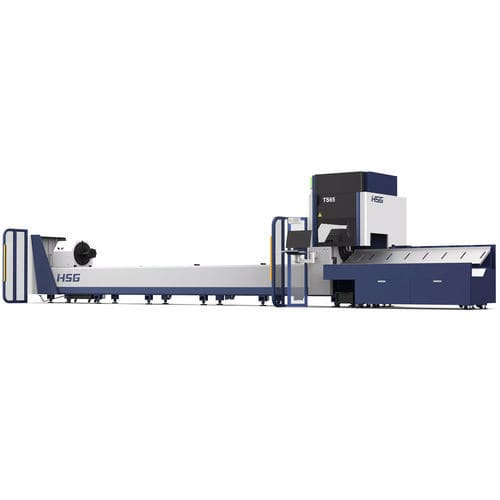 Machine de découpe de tubes - TS - HSG LASER CO.,LTD - laser à fibre / pour métal / à commande numérique