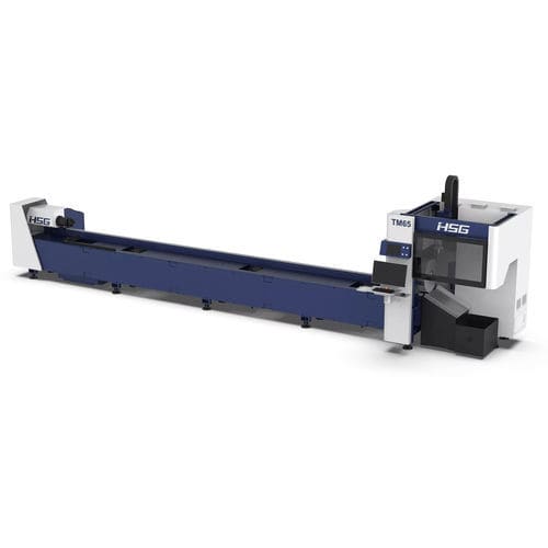 Machine de découpe de tubes - TM - HSG LASER CO.,LTD - laser à fibre / pour métal / CNC