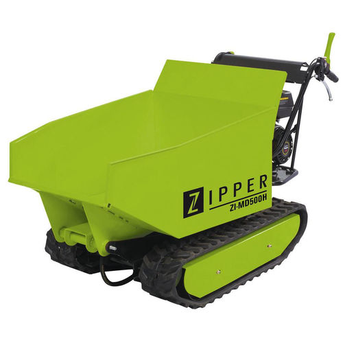 Mini-dumper sur chenilles - ZI-MD500H - Zipper Maschinen - thermique / à déchargement frontal