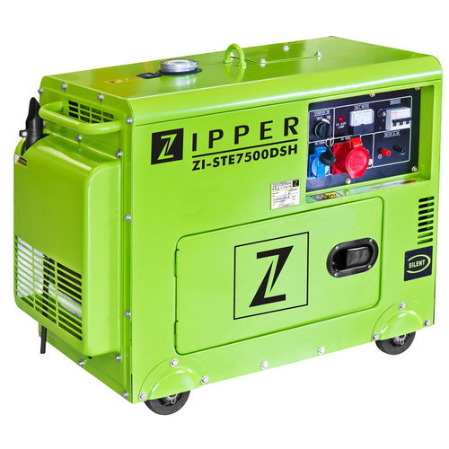 Groupe électrogène essence - ZI-STE7500DSH - Zipper Maschinen - monophasé / sur roulettes / injection directe