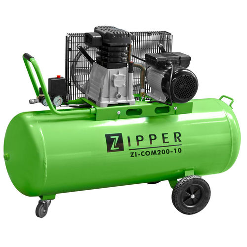 Compresseur d'air - ZI-COM200-10 - Zipper Maschinen - électrique / sur roulette / industriel